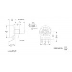 CTS Potentiometer 500KA-Long Shaft